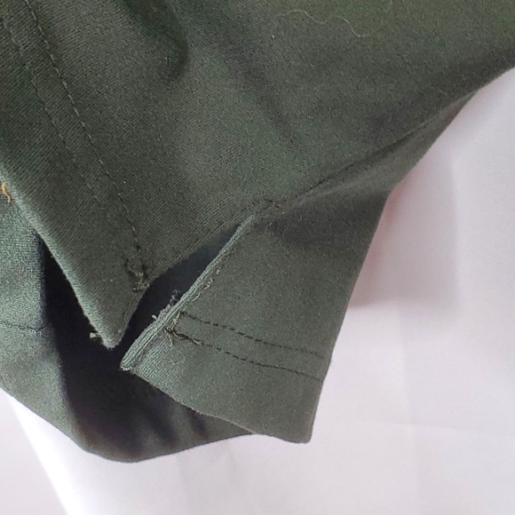 Joie Ankle Soft Dark Olive Green Pull-On Drawstring Pants Size Medium - Picture 7 of 8